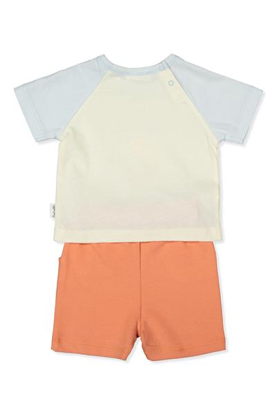 SÜPREM T-SHIRT 2Lİ TAKIM (SURPRISE TRAVEL) ORANJ