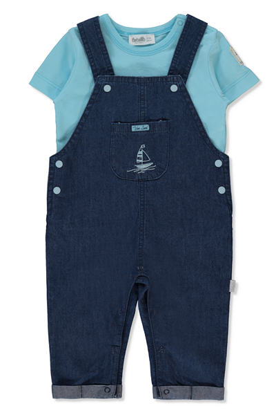 TENCEL SALOPET 2Lİ TAKIM (WAVE POWER) LACİVERT