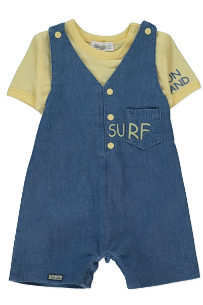 TENCEL SALOPET 2Lİ TAKIM (WAVE POWER) MAVİ