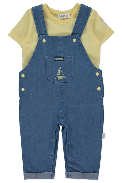TENCEL SALOPET 2Lİ TAKIM (WAVE POWER) MAVİ