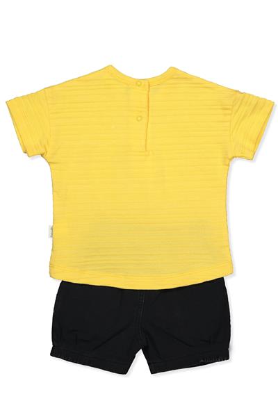 TENCEL ŞORT 2Lİ TAKIM (BOBBY AND ME) SARI