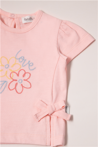 TENCEL ŞORT 2Lİ TAKIM (FLOWER GIRL) LACİVERT