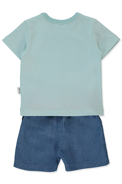 TENCEL ŞORT 2Lİ TAKIM (HELLO) MİNT
