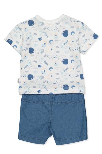 TENCEL ŞORT 2Lİ TAKIM (OUTSIDE THE WORLD) LACİVERT