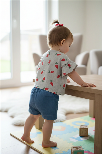 TENCEL ŞORT 2Lİ TAKIM (STRAWBERRY) GRİ MELANJ