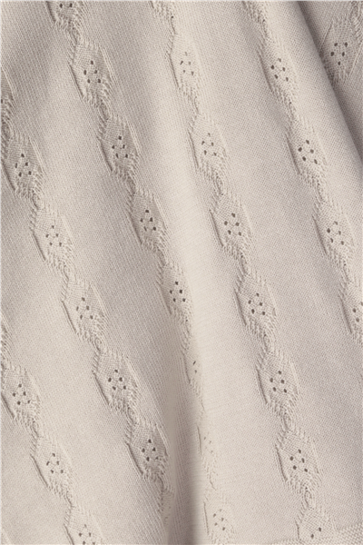 TRİKO BATTANİYE (BURGU DESEN) EKRU