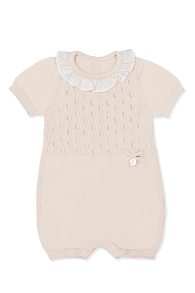 TRİKO GOLF TULUM (BURGU DESEN) EKRU