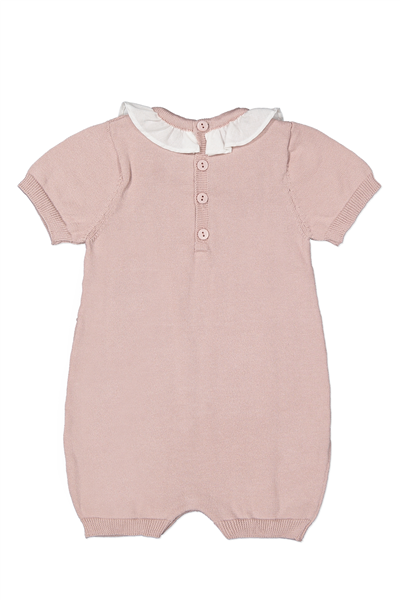 TRİKO GOLF TULUM (BURGU DESEN) GÜL KURUSU