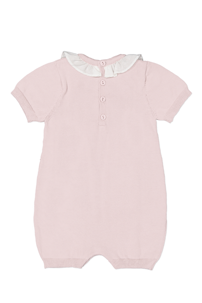 TRİKO GOLF TULUM (BURGU DESEN) PEMBE