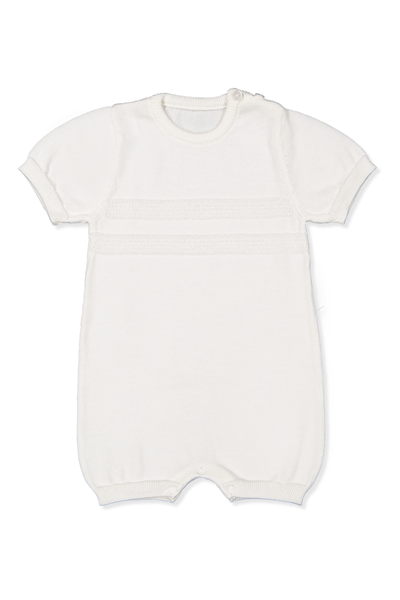 TRİKO GOLF TULUM (ÇİZGİ DESEN) EKRU