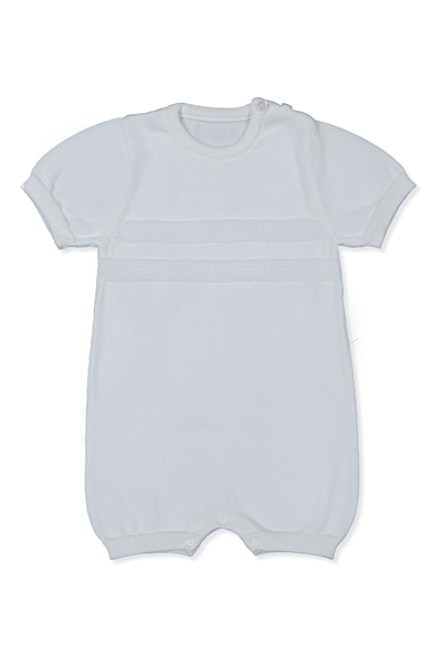 TRİKO GOLF TULUM (ÇİZGİ DESEN) MAVİ