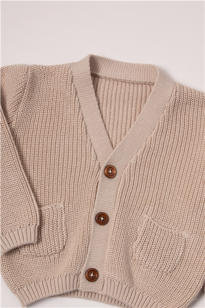 TRİKO HIRKA (CLASSY STYLE) BEJ