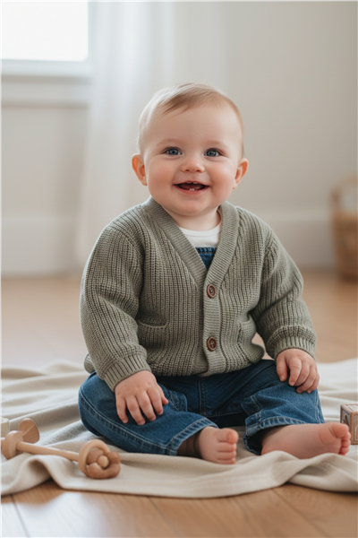 TRİKO HIRKA (CLASSY STYLE) HAKİ