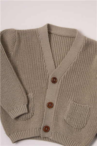 TRİKO HIRKA (CLASSY STYLE) HAKİ