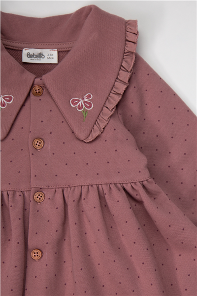 ÜÇ İP ELBİSE (VINTAGE GIRL) GÜL KURUSU