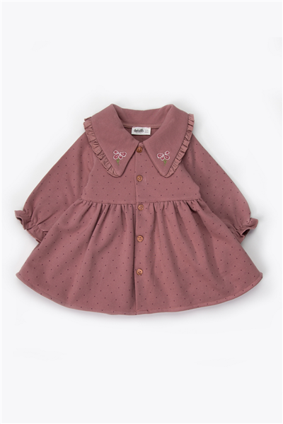 ÜÇ İP ELBİSE (VINTAGE GIRL) GÜL KURUSU