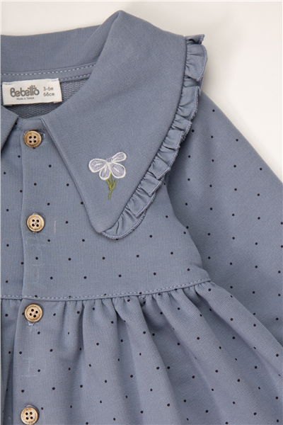 ÜÇ İP ELBİSE (VINTAGE GIRL) LİLA