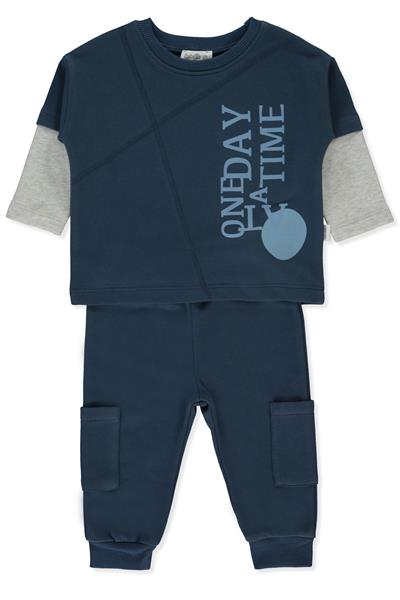 ÜÇ İP PANTOLON 2Lİ TAKIM (GOOD THINGS) İNDİGO
