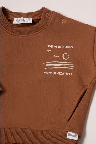 ÜÇ İP SWEAT 2Lİ TAKIM (GENTLEMAN) BEJ