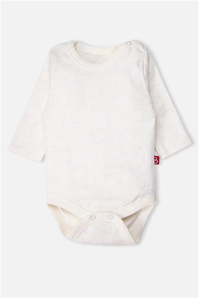 UZUN KOLLU BODY 3LÜ (CUTE BUNNY) PEMBE