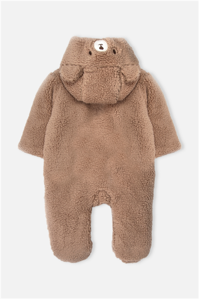 VELSOFT ELYAFLI KOZMONOT (TEDDY/26) KAHVERENGİ
