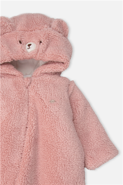 VELSOFT ELYAFLI KOZMONOT (TEDDY/26) PEMBE