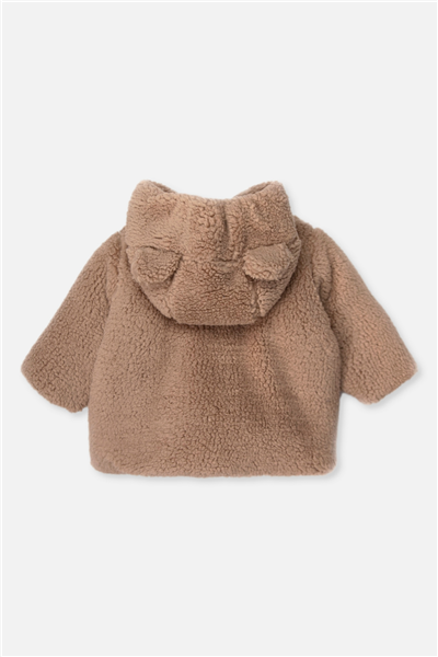 VELSOFT ELYAFLI MONT (TEDDY/26) KAHVERENGİ