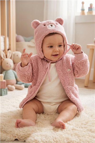 VELSOFT HIRKA (TEDDY/26) PEMBE