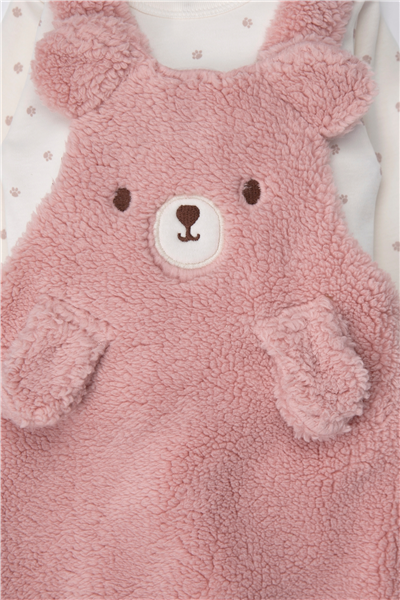 VELSOFT SALOPET 2Lİ TAKIM (TEDDY/26) PEMBE