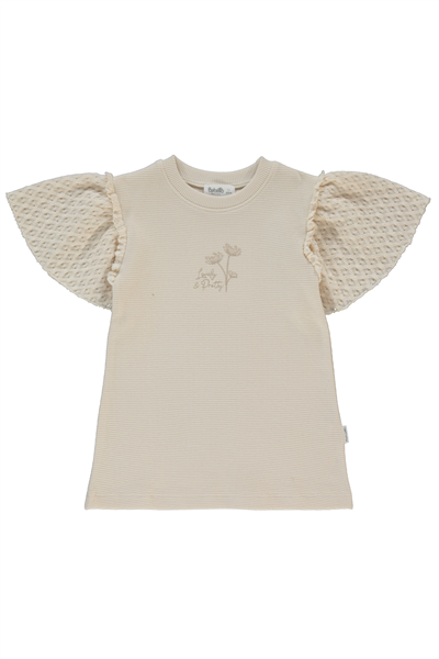 WAFFLE ELBİSE (LACY GIRL) BEJ