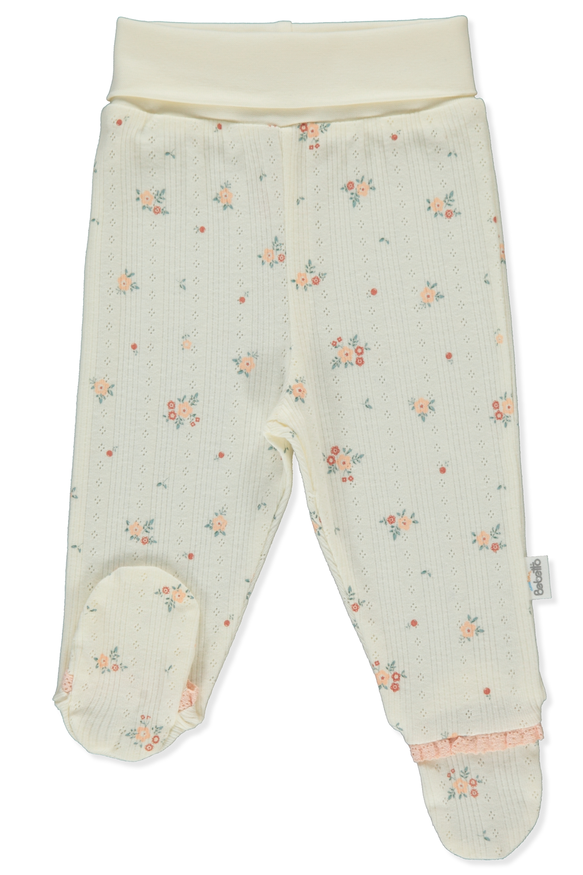 AJURLU PATİKLİ PANTOLON (BLOOM) PEMBE