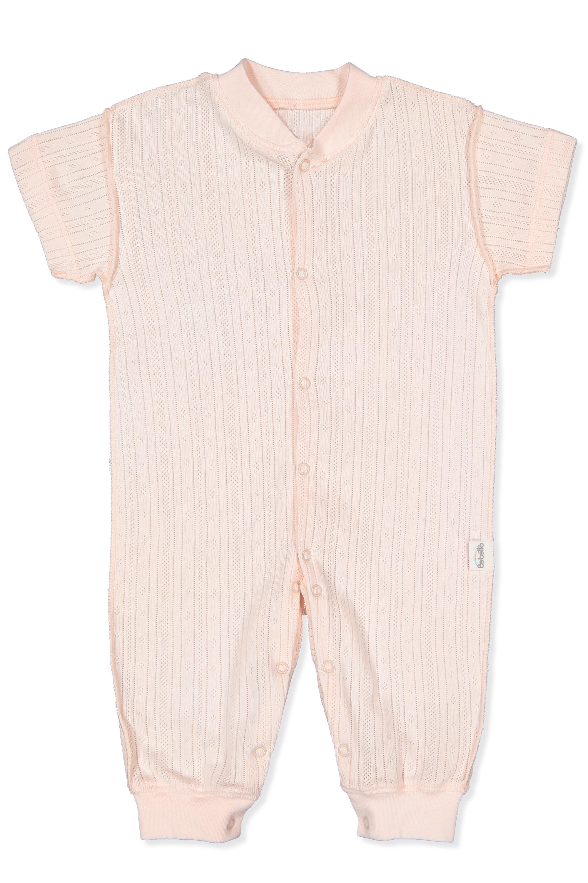 DIŞ DİKİŞ AJURLU PATİKSİZ MİNİ TULUM (BASIC/25) PEMBE