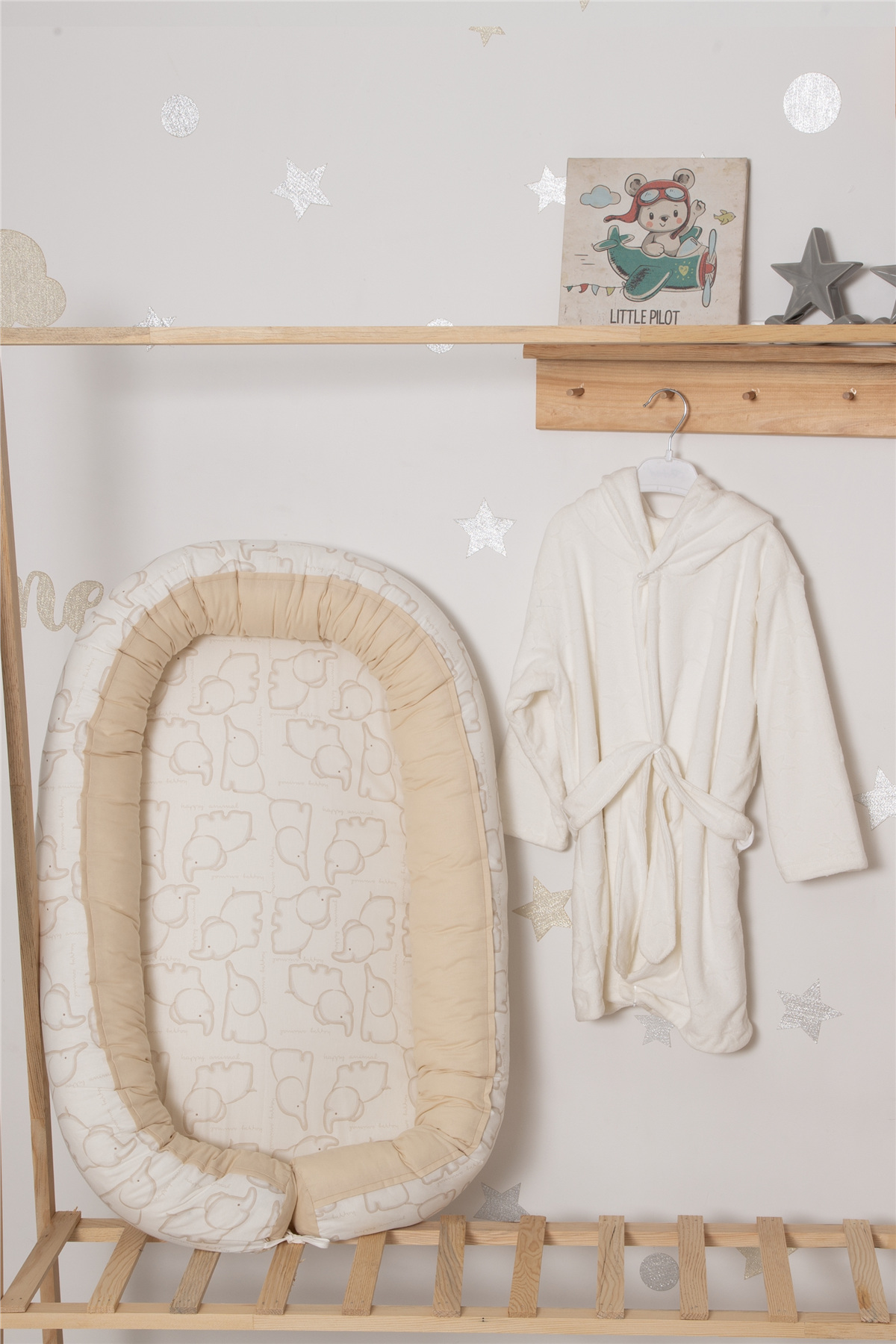 DOKUMA BABYNEST (HAPPY ANIMAL) BEJ