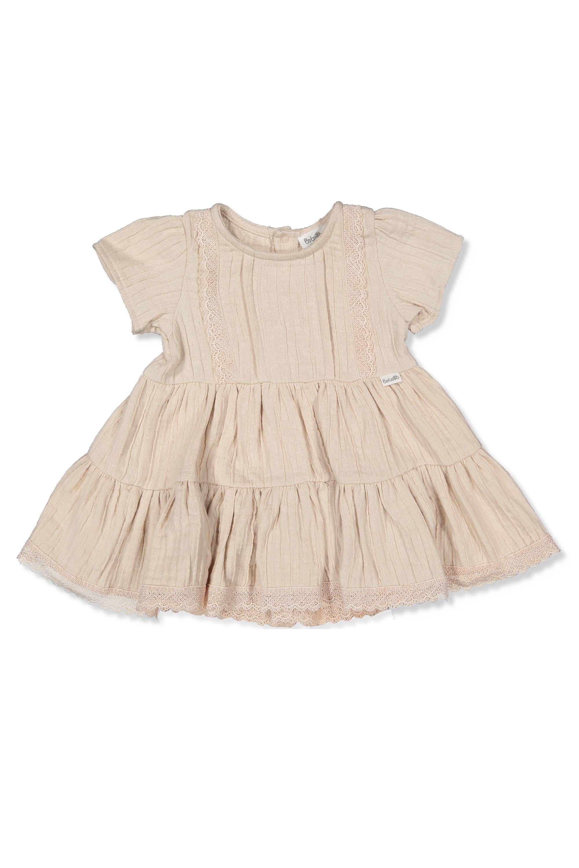 DOKUMA ELBİSE (CLASSY GIRL) BEJ