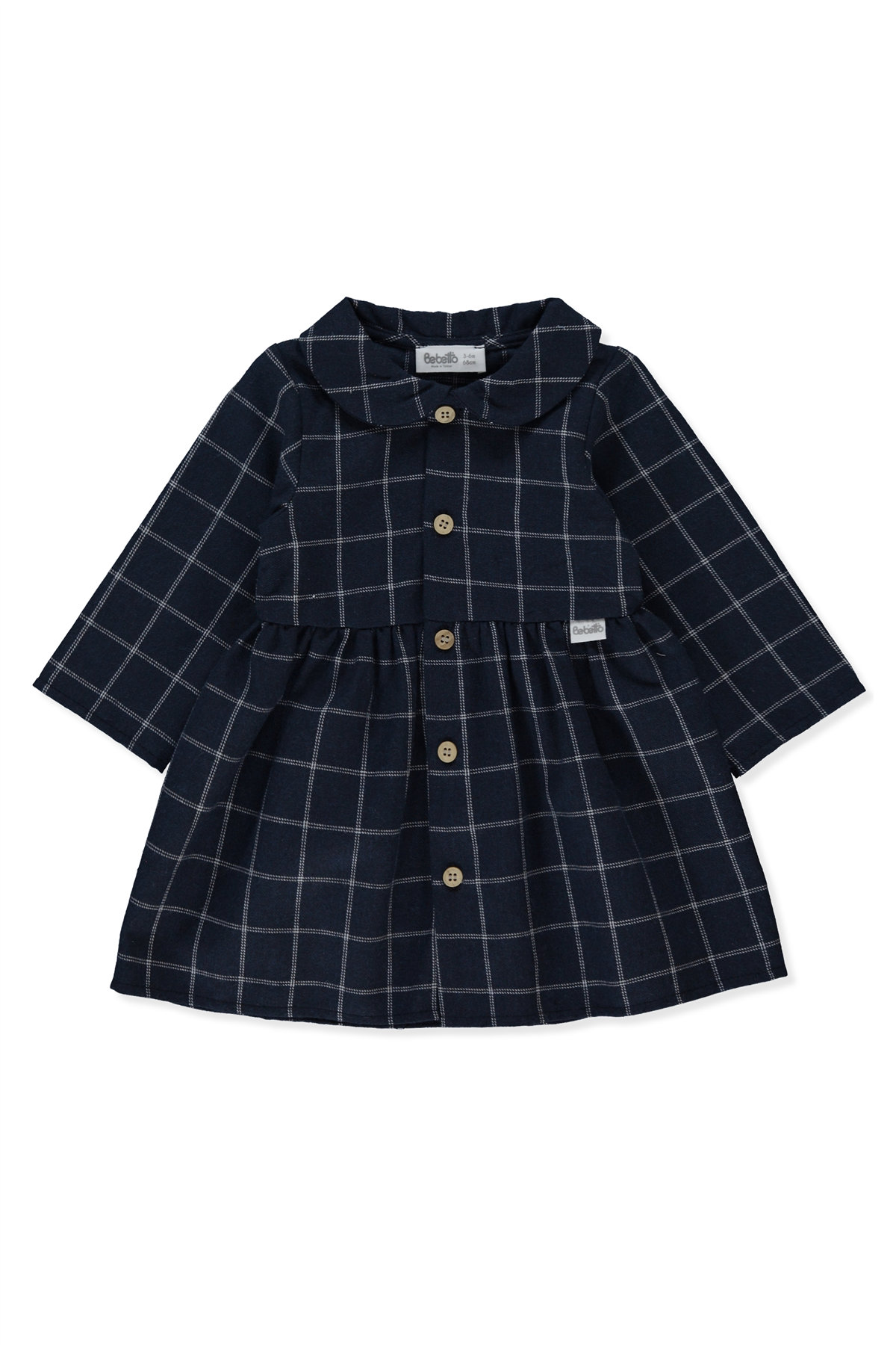 DOKUMA ELBİSE (FESTIVE) LACİVERT