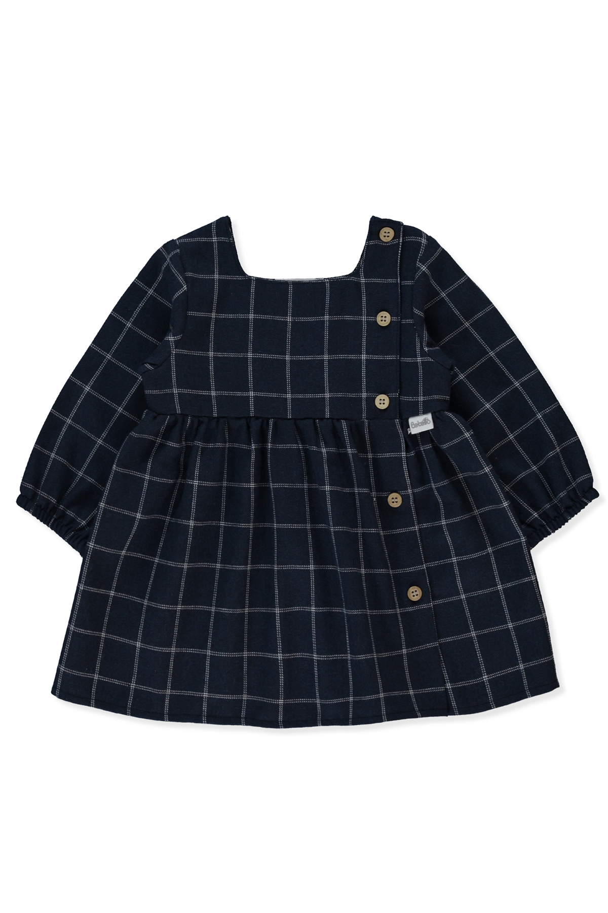 DOKUMA ELBİSE (FESTIVE) LACİVERT