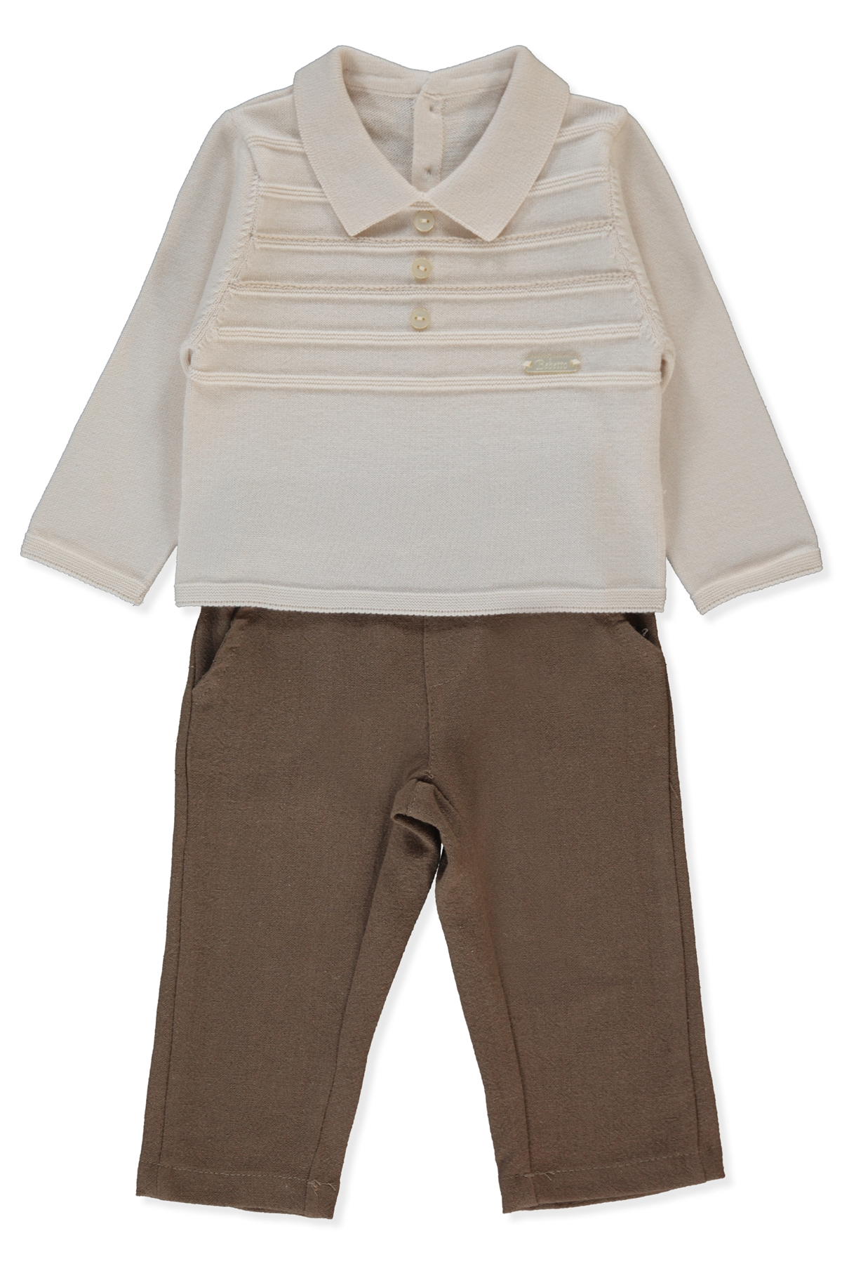 DOKUMA PANTOLON 2Lİ TAKIM (GENTLEMAN) KAHVERENGİ
