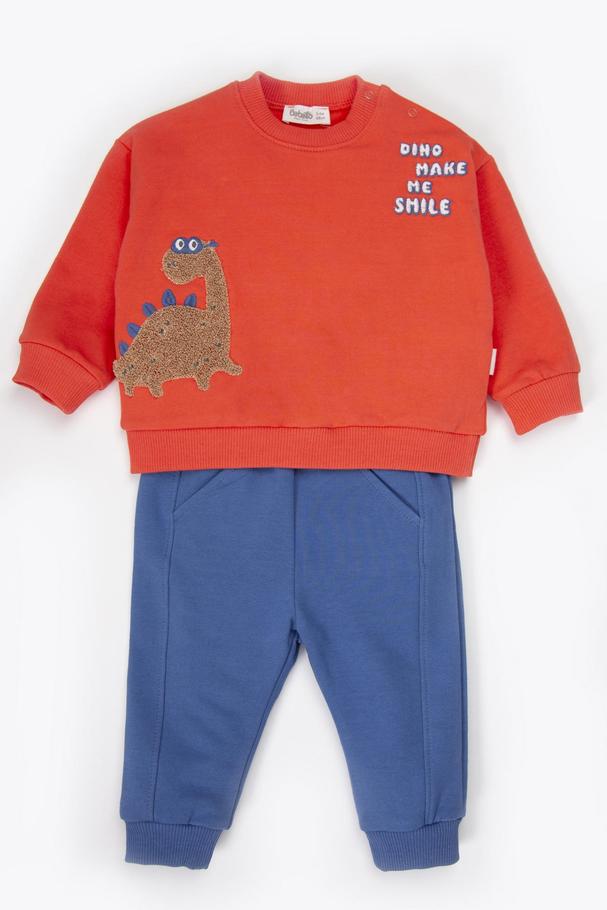 İKİ İP PANTOLON 2Lİ TAKIM (DINO/26) KIRMIZI