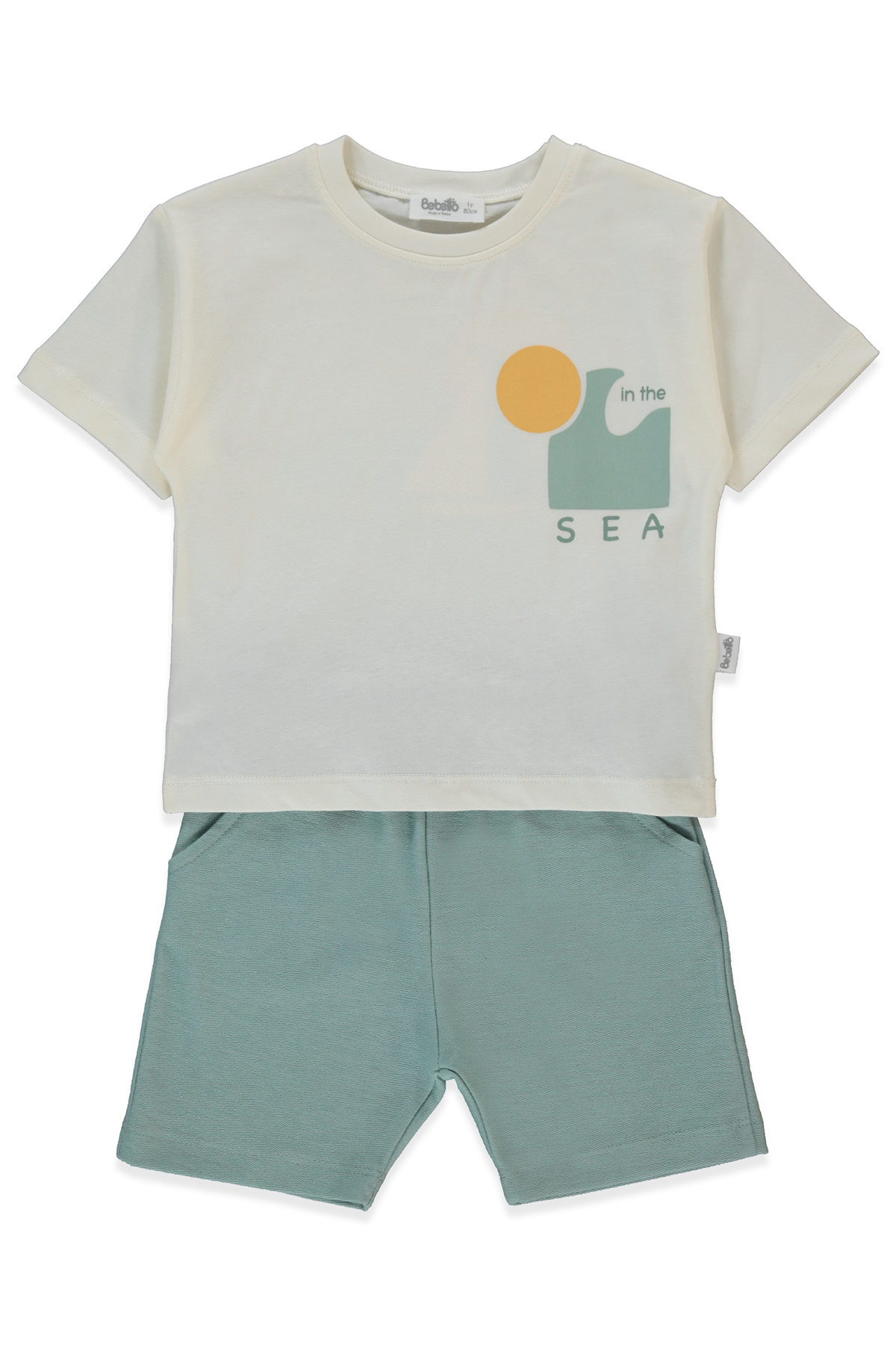İKİ İP ŞORT 2Lİ TAKIM (IN THE SEA) YEŞİL