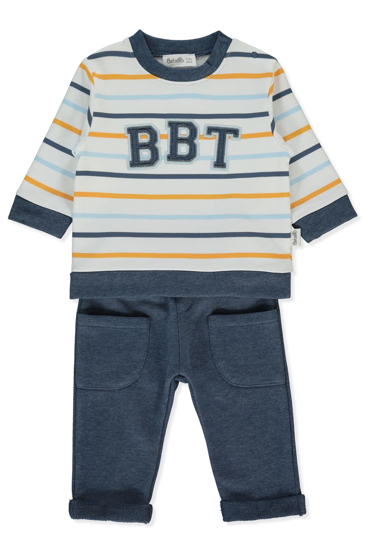 İKİ İP SWEAT 2Lİ TAKIM (BEBETTO BOY TEAM) LACİVERT