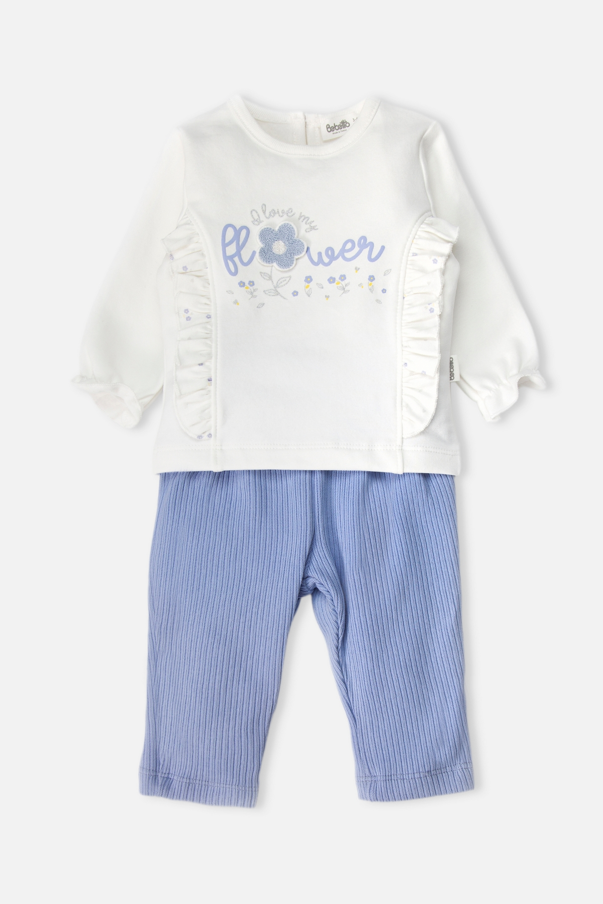 İKİ İP SWEAT 2Lİ TAKIM (GROW) MAVİ