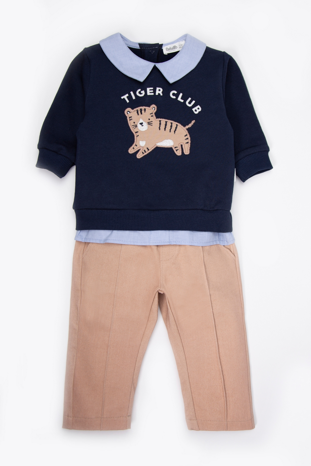İKİ İP SWEAT 2Lİ TAKIM (LITTLE CUBS) KAHVERENGİ
