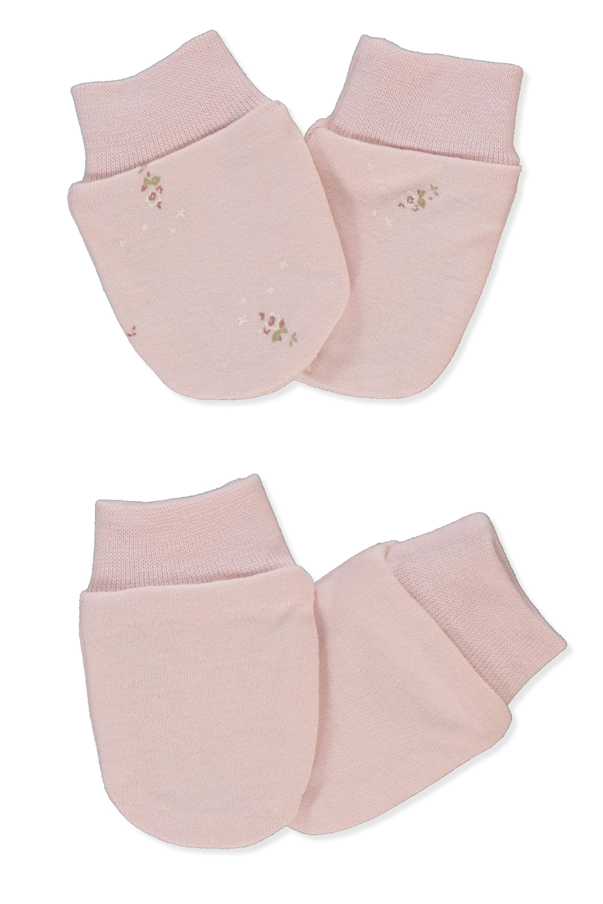 İNTERLOK ELDİVEN 2Lİ (TINY FLORIST) PEMBE