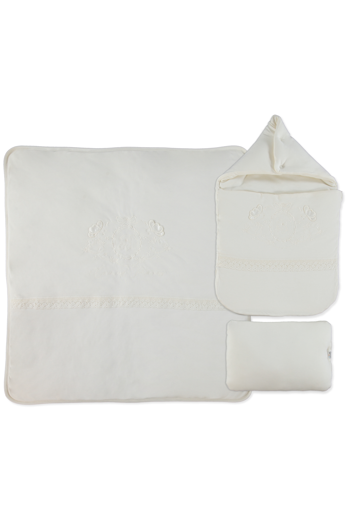 İNTERLOK ELYAFLI ALT AÇMA SET 3LÜ (CEREMONY) KOYU EKRU