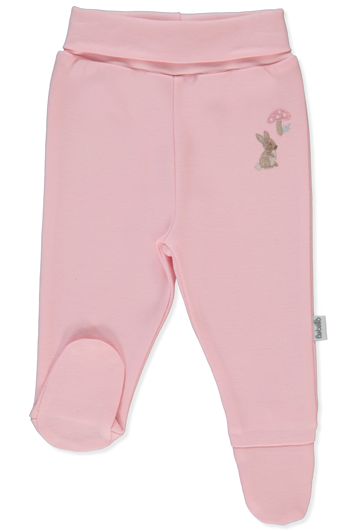 İNTERLOK PATİKLİ PANTOLON (LOVES YOU) PEMBE