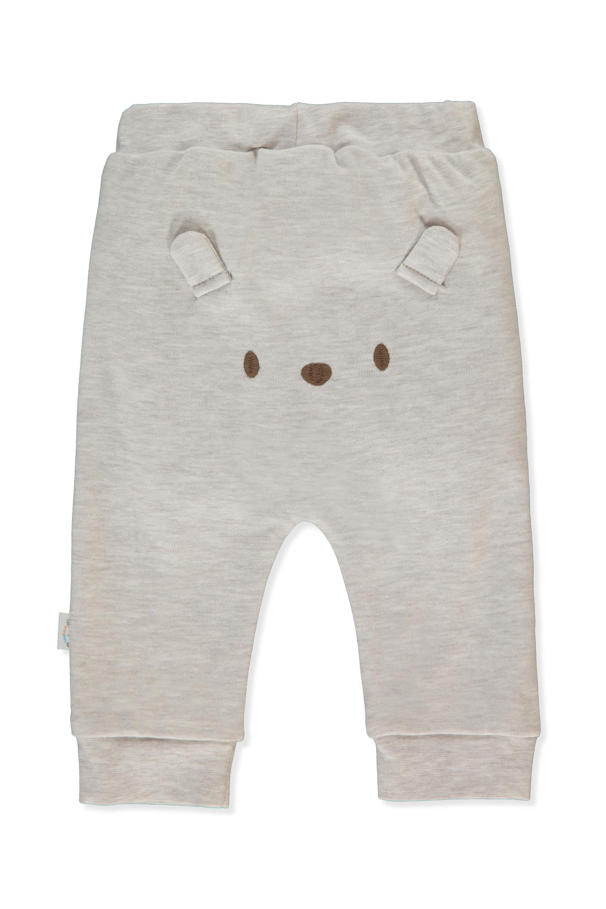 İNTERLOK PATİKSİZ PANTOLON (BE KIND) BEJ MELANJ