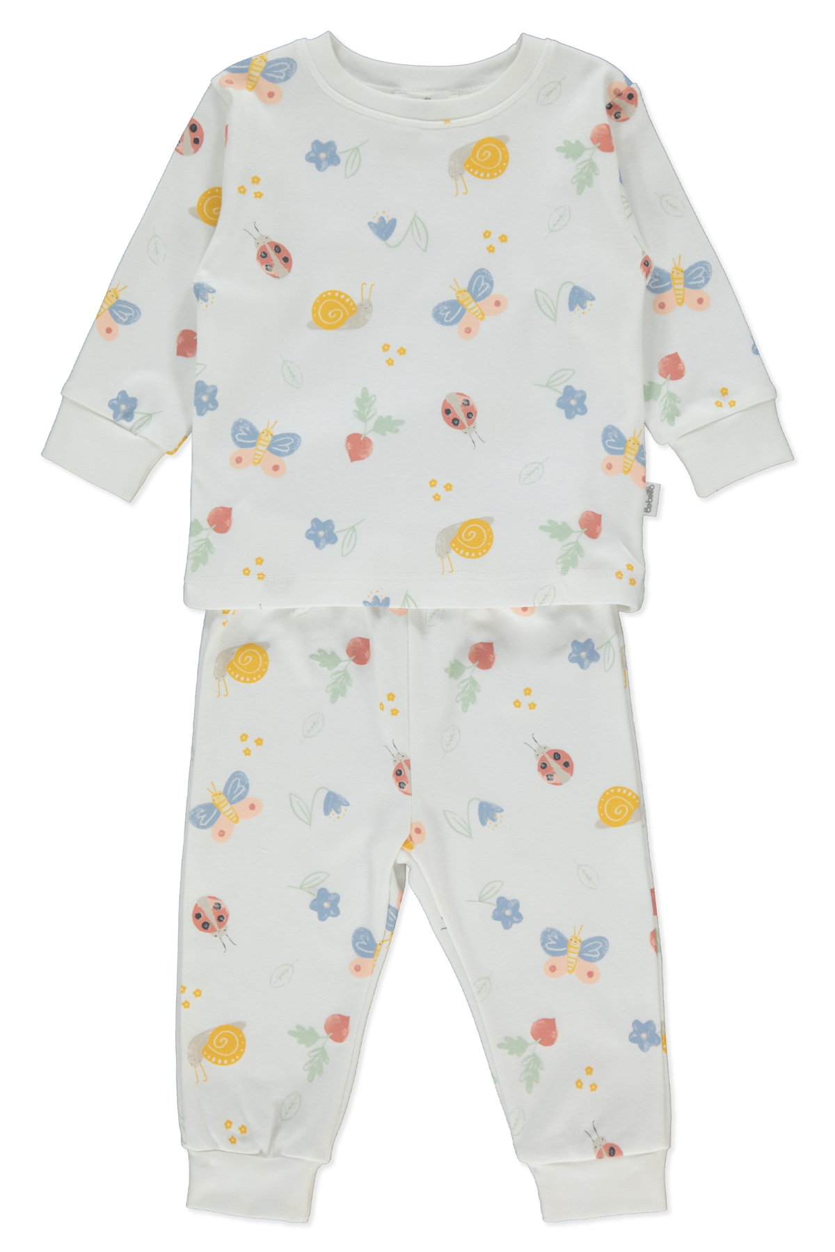 İNTERLOK PİJAMA TAKIMI 2Lİ (SWEET PYJAMAS/26) EKRU