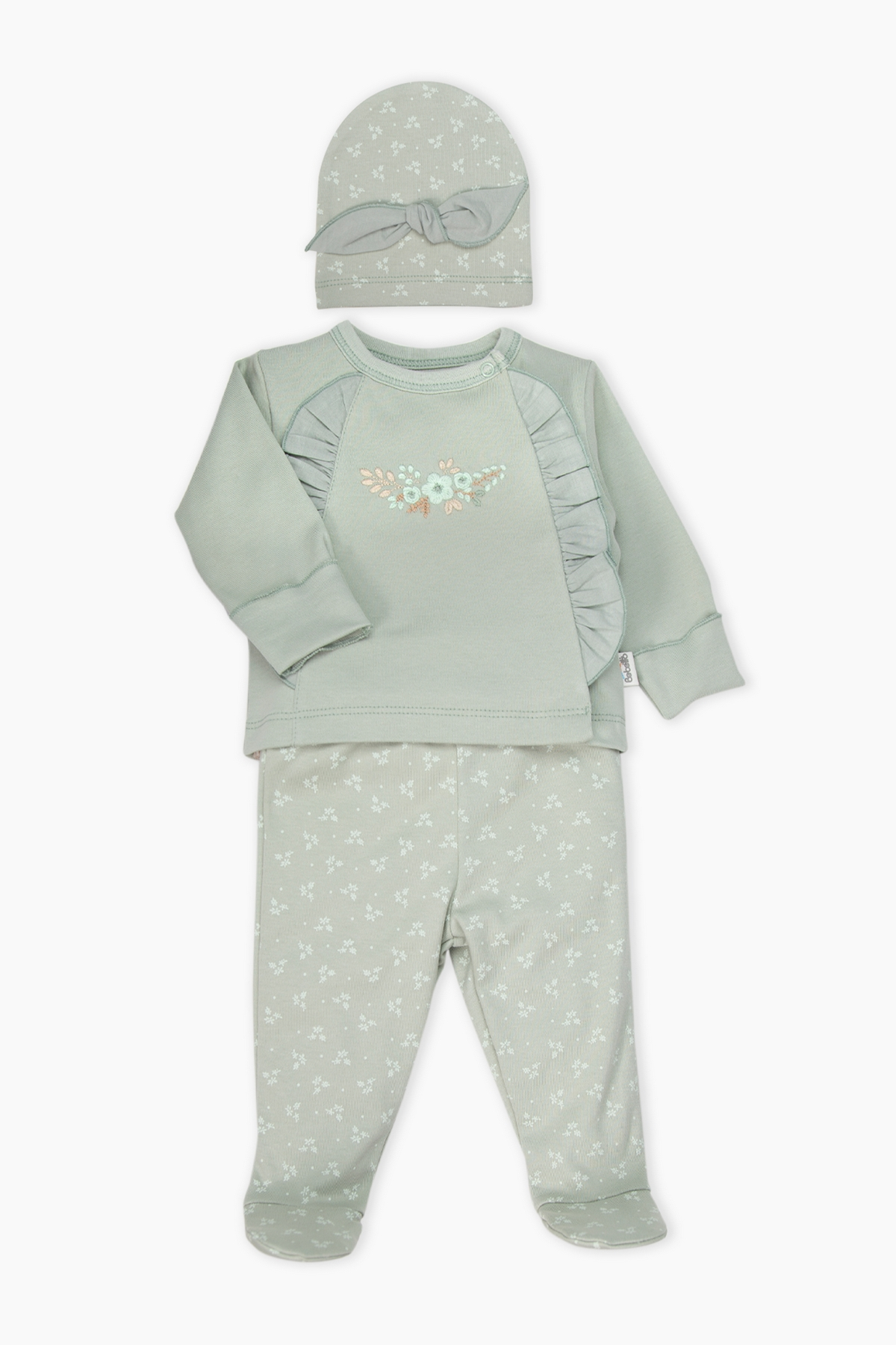 İNTERLOK ZIBIN SET 3LÜ (CUTE GIRL) MİNT