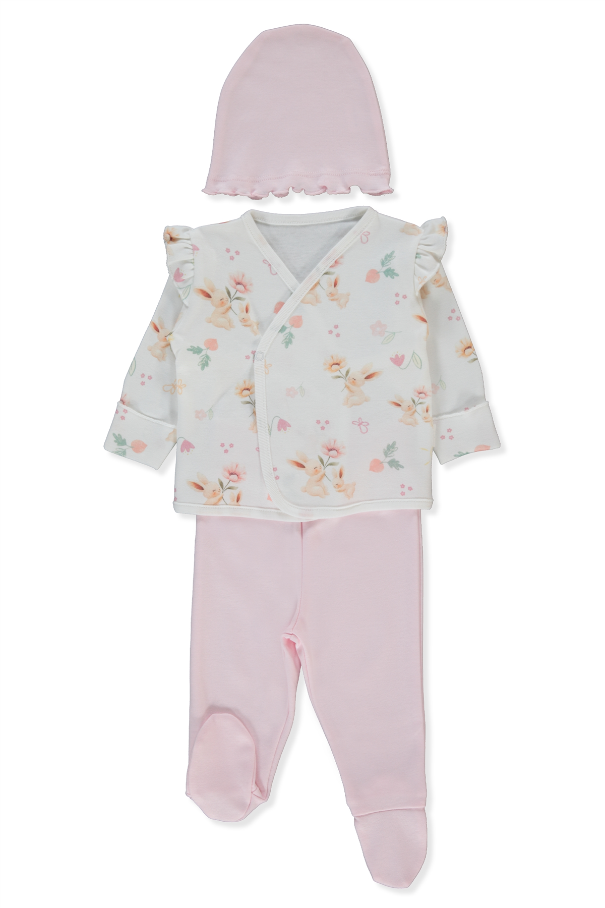 İNTERLOK ZIBIN SET 3LÜ (MY SUN) PEMBE