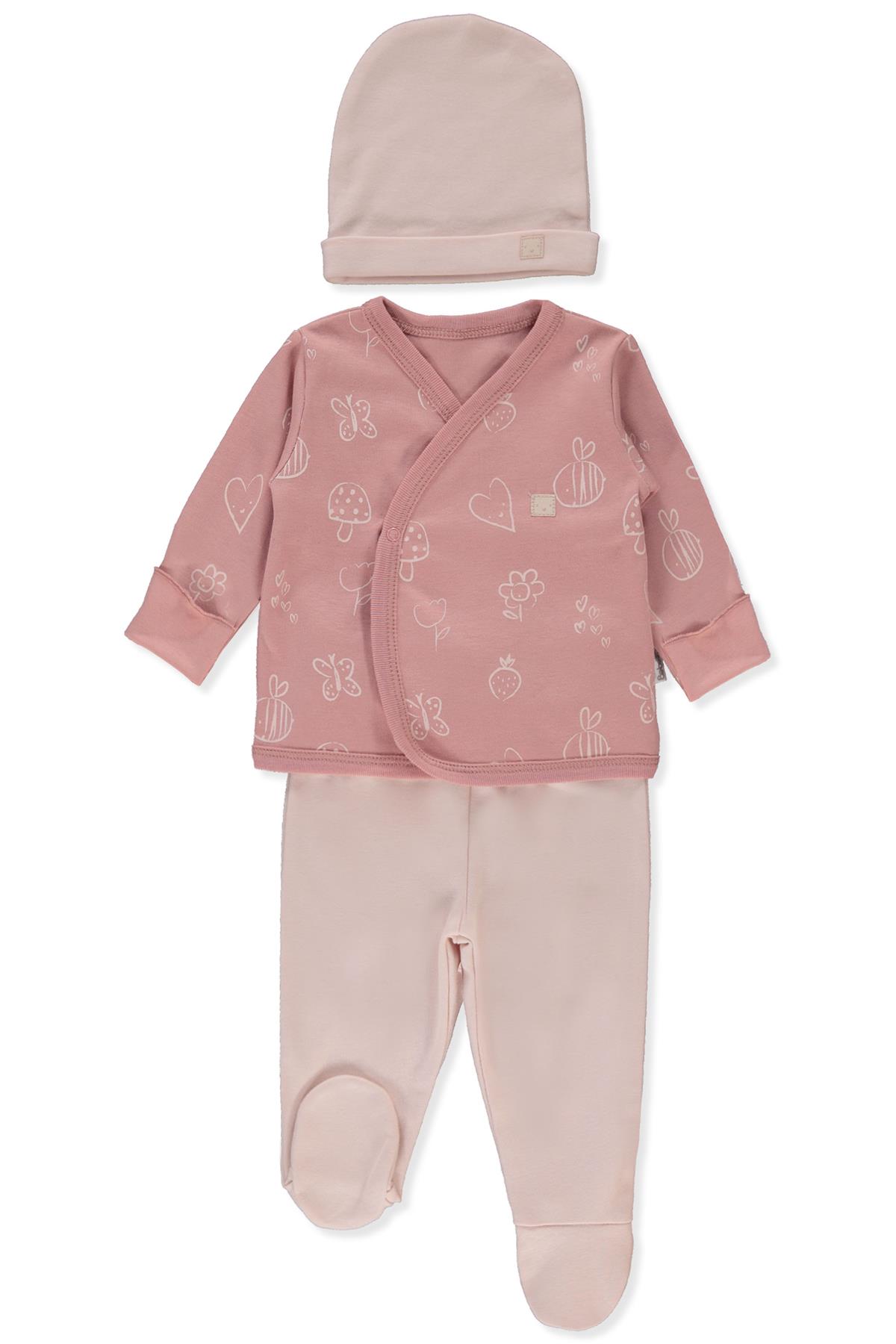 İNTERLOK ZIBIN SET 3LÜ TAKIM (MINI BEE) SOMON